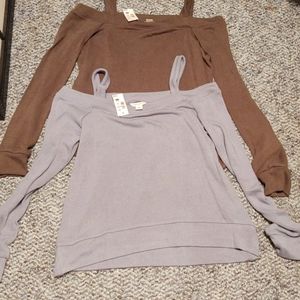 Brand New with tags Cold Shoulder Sweater